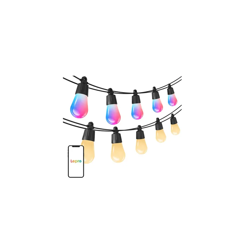 LEPRO ZB1-15 Wi-Fi String Lights, 15 m